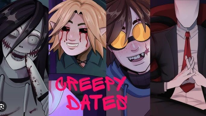 CreepyDates Game Screenshot - Creepypasta Dating Simulator Gameplay